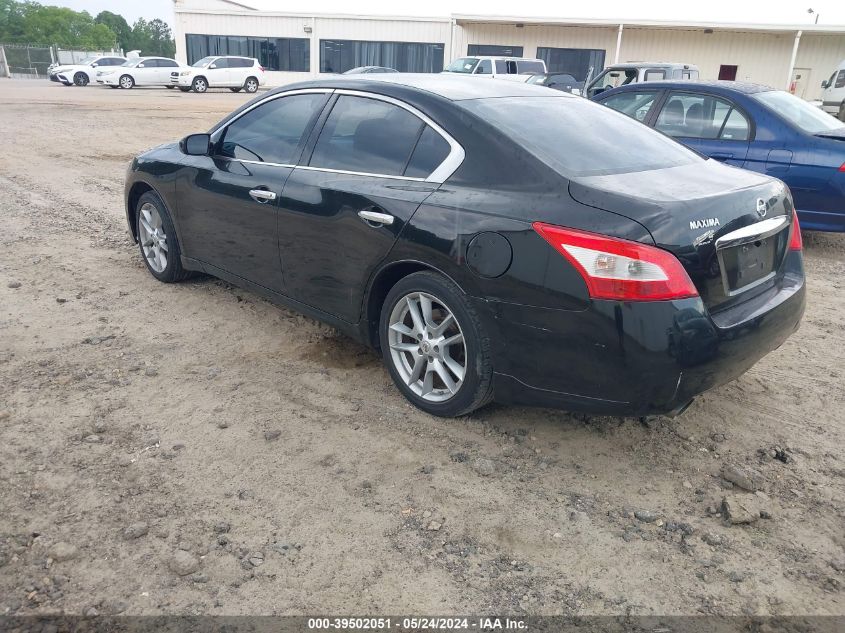 2010 Nissan Maxima 3.5 S VIN: 1N4AA5AP1AC846914 Lot: 39502051