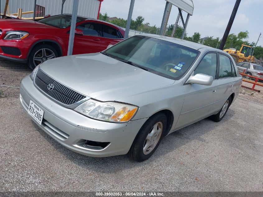 2000 Toyota Avalon Xl VIN: 4T1BF28B5YU027140 Lot: 39502053