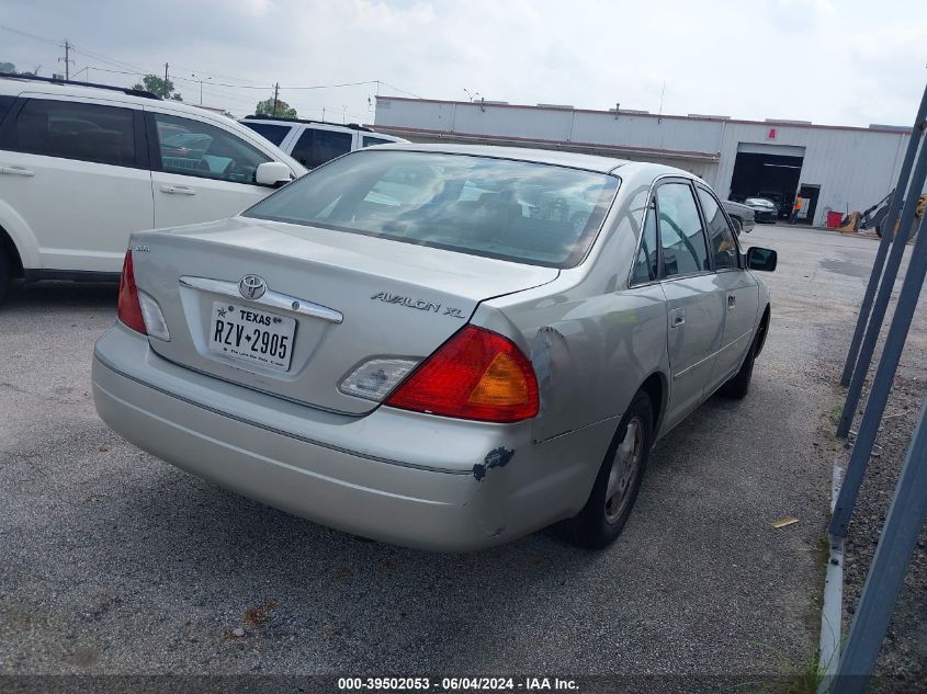 2000 Toyota Avalon Xl VIN: 4T1BF28B5YU027140 Lot: 39502053