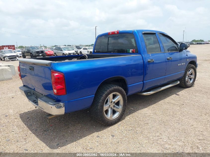 2007 Dodge Ram 1500 Slt VIN: 1D7HA18277S198107 Lot: 39502062