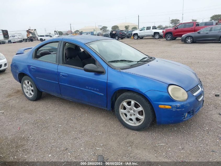 2004 Dodge Neon Sxt VIN: 1B3ES56C54D643460 Lot: 39502083