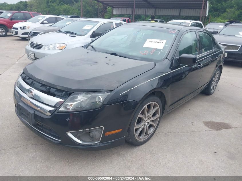 2012 Ford Fusion Se VIN: 3FAHP0HG6CR237487 Lot: 39502084