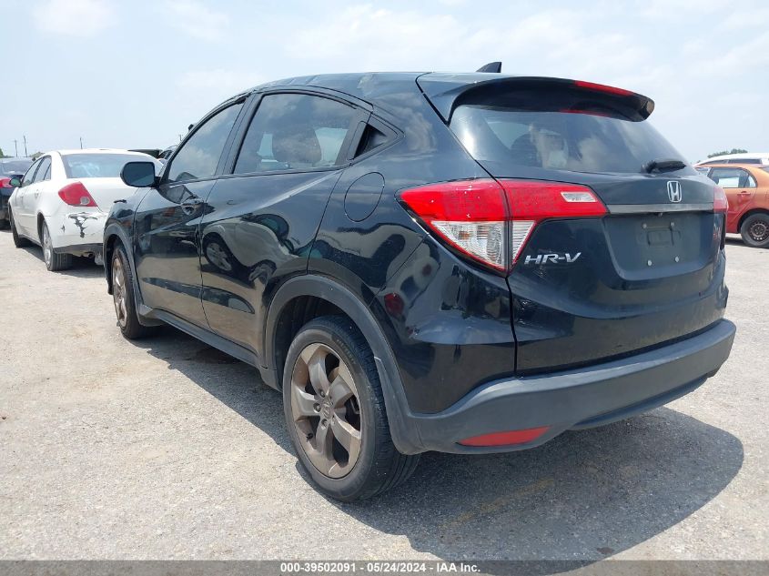 2019 Honda Hr-V Lx VIN: 3CZRU5H3XKG700088 Lot: 39502091