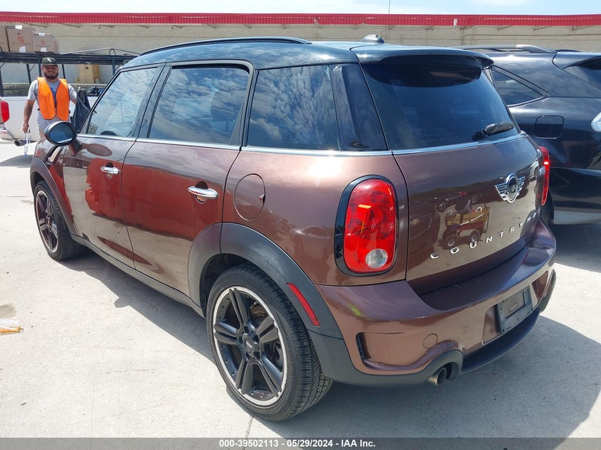 2015 Mini Countryman Cooper S VIN: WMWZC3C57FWT05070 Lot: 39502113