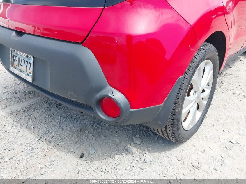 2015 Kia Soul + VIN: KNDJP3A52F7784757 Lot: 39502115