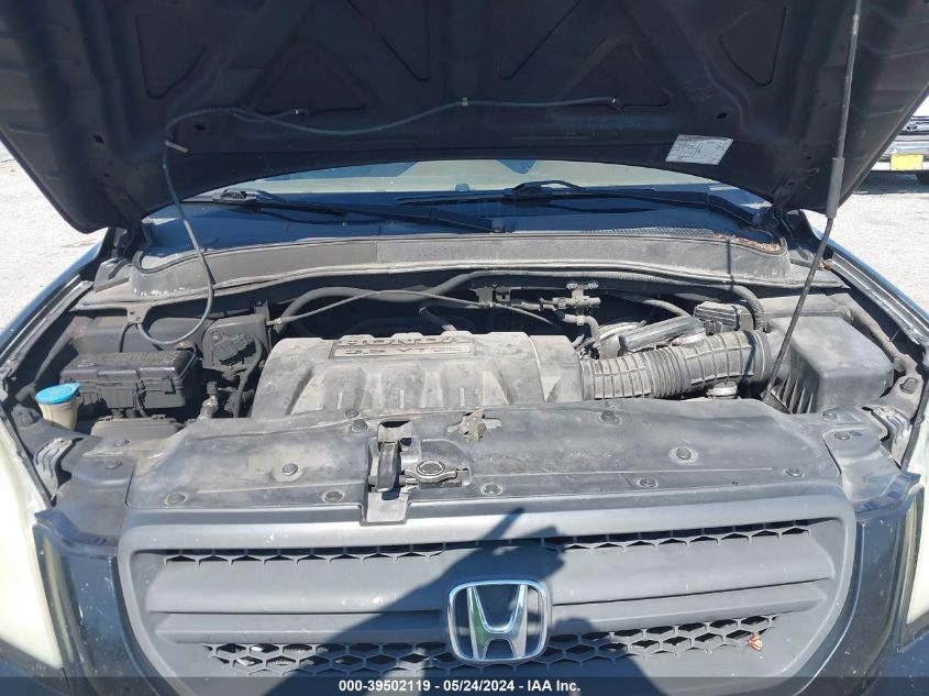 2005 Honda Pilot Lx VIN: 2HKYF18115H557661 Lot: 39502119