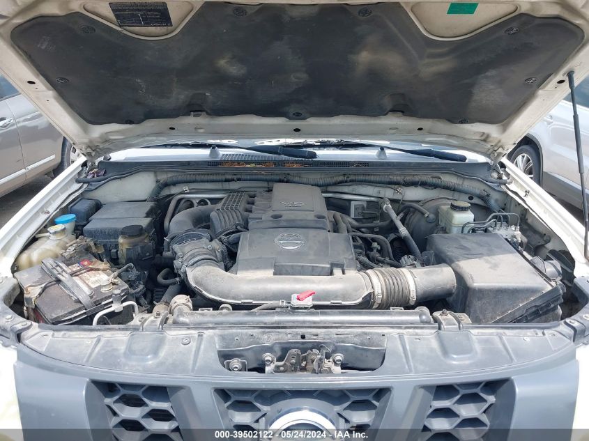 2008 Nissan Xterra X VIN: 5N1AN08U68C516284 Lot: 39502122