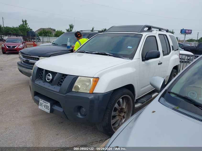 2008 Nissan Xterra X VIN: 5N1AN08U68C516284 Lot: 39502122