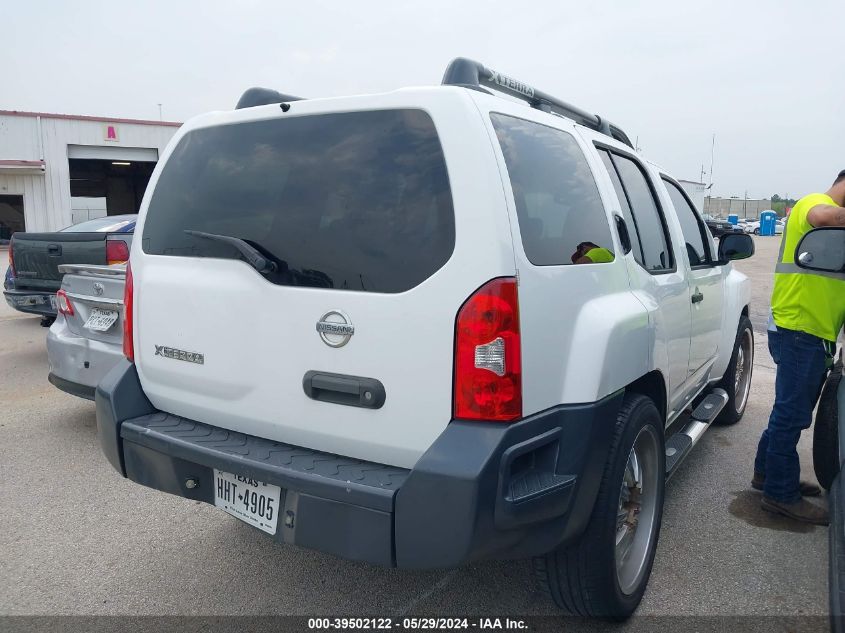 2008 Nissan Xterra X VIN: 5N1AN08U68C516284 Lot: 39502122