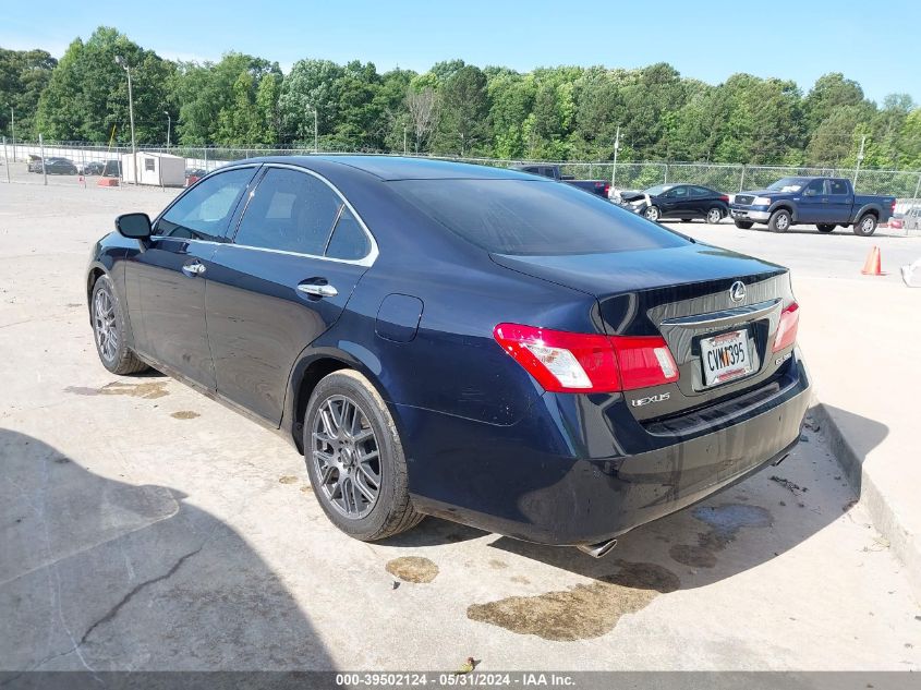 2009 Lexus Es 350 VIN: JTHBJ46G892322600 Lot: 39502124