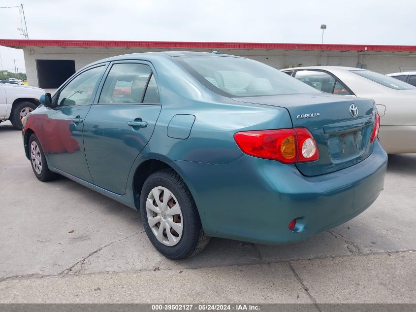 2009 Toyota Corolla Le VIN: 1NXBU40E09Z128661 Lot: 39502127