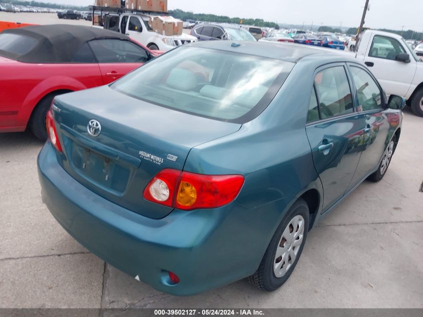 2009 Toyota Corolla Le VIN: 1NXBU40E09Z128661 Lot: 39502127