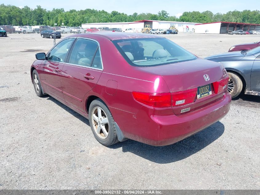 2005 Honda Accord 2.4 Ex VIN: 1HGCM56725A001639 Lot: 39502132