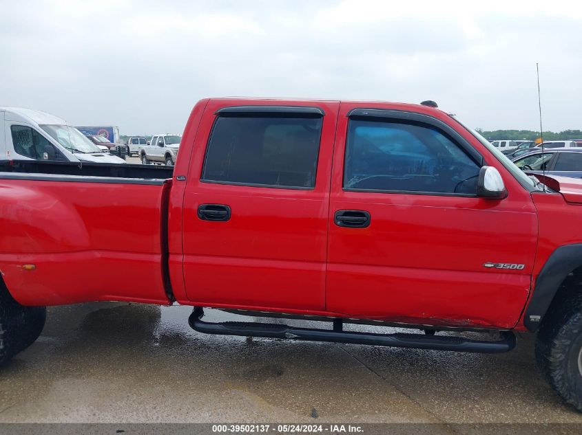 2001 Chevrolet Silverado 3500 Ls VIN: 1GCJK33U41F196540 Lot: 39502137