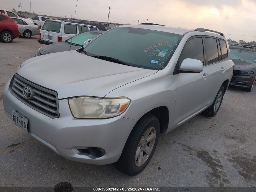 2010 Toyota Highlander VIN: 5TDZA3EH1AS006912 Lot: 39502142