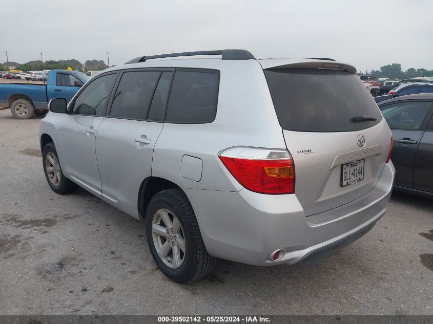 2010 Toyota Highlander VIN: 5TDZA3EH1AS006912 Lot: 39502142