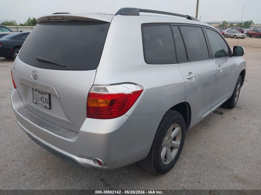 2010 Toyota Highlander VIN: 5TDZA3EH1AS006912 Lot: 39502142