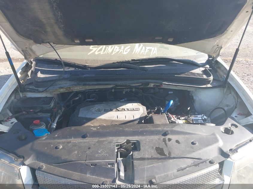 2007 Acura Mdx Sport Package VIN: 2HNYD288X7H501751 Lot: 39502143