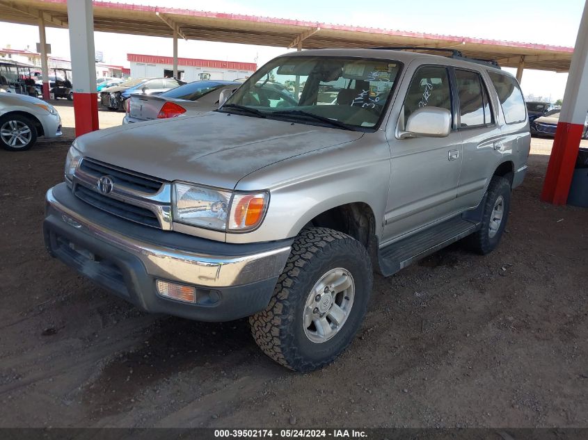 2002 Toyota 4Runner Sr5 V6 VIN: JT3HN86R620364410 Lot: 39502174