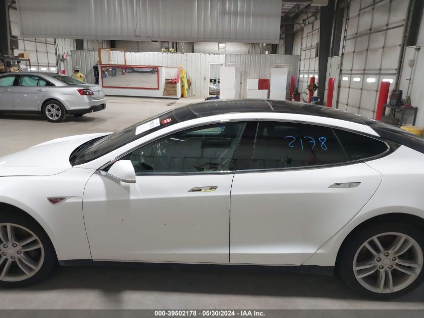 2015 Tesla Model S 70D/85D/P85D VIN: 5YJSA1E2XFF102616 Lot: 39502178