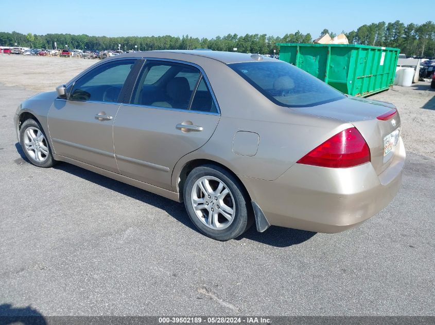 2007 Honda Accord 2.4 Ex VIN: 1HGCM56877A045681 Lot: 40355443