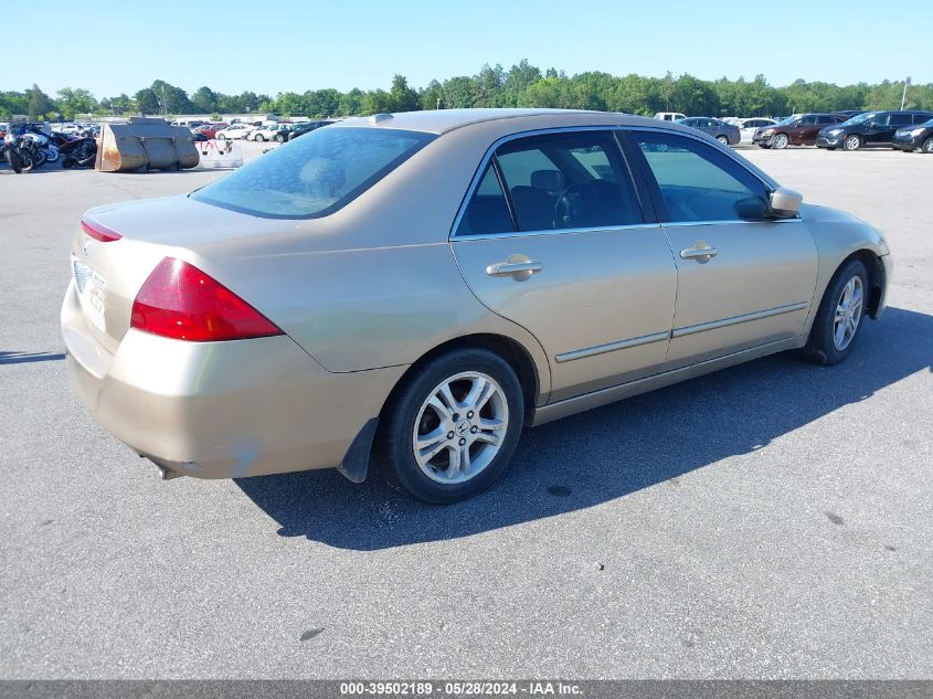 2007 Honda Accord 2.4 Ex VIN: 1HGCM56877A045681 Lot: 40355443