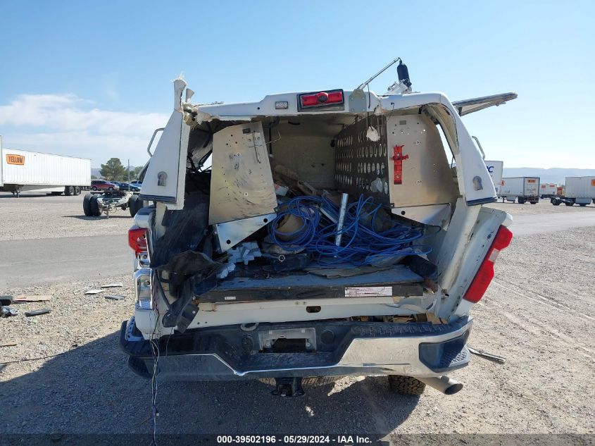 2022 Chevrolet Silverado 2500Hd 4Wd Long Bed Wt VIN: 1GC1YLE79NF239118 Lot: 39502196