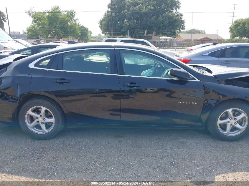 2018 Chevrolet Malibu 1Fl VIN: 1G1ZC5ST4JF287255 Lot: 39502214