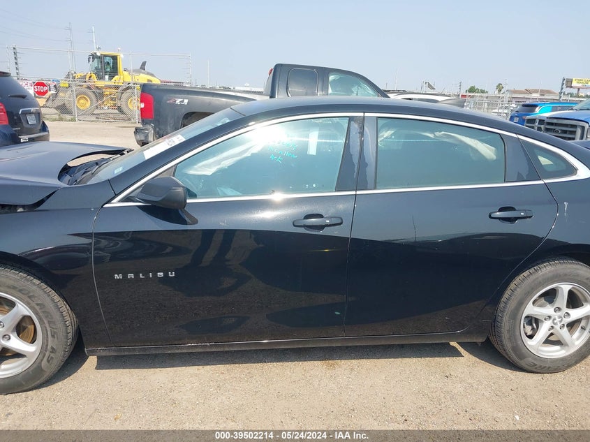 2018 Chevrolet Malibu 1Fl VIN: 1G1ZC5ST4JF287255 Lot: 39502214