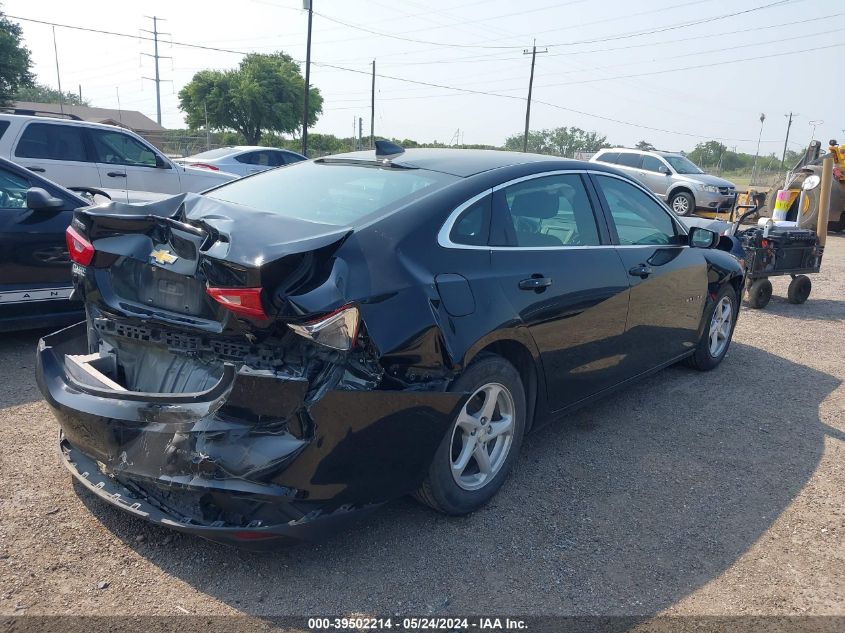 2018 Chevrolet Malibu 1Fl VIN: 1G1ZC5ST4JF287255 Lot: 39502214