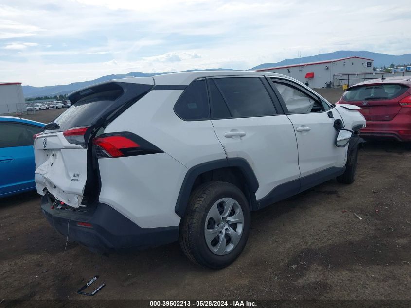 2022 Toyota Rav4 Le VIN: 2T3G1RFV4NC312412 Lot: 39502213