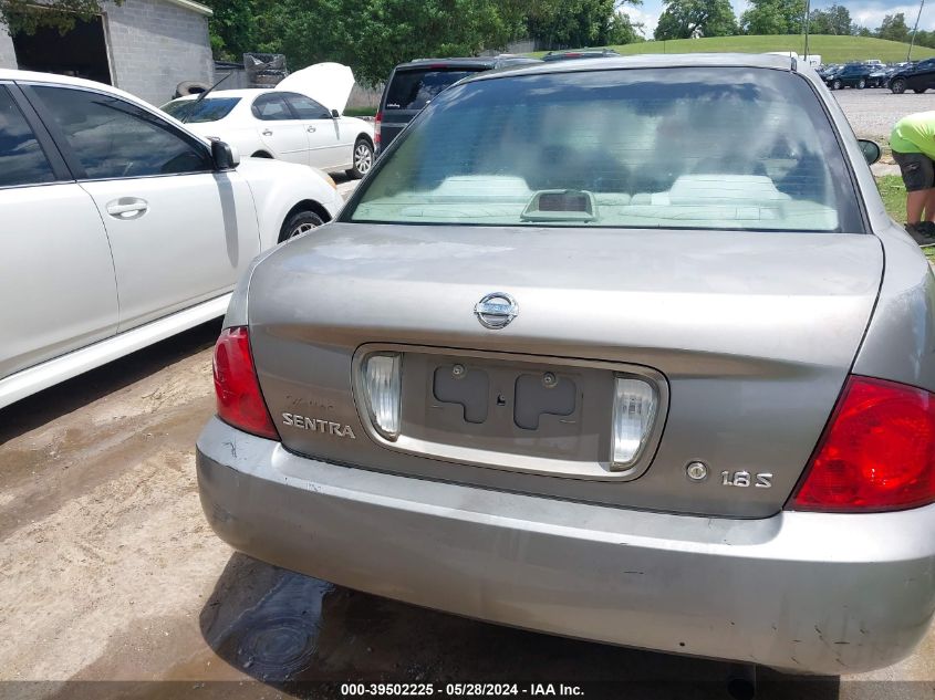 2004 Nissan Sentra 1.8S VIN: 3N1CB51D94L916788 Lot: 39502225