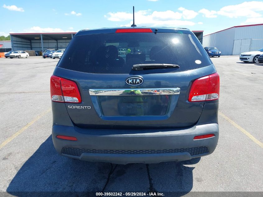 2011 Kia Sorento Lx VIN: 5XYKT3A14BG098004 Lot: 39502242