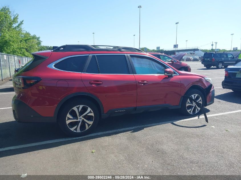 2021 Subaru Outback Limited VIN: 4S4BTANC6M3130678 Lot: 39502246