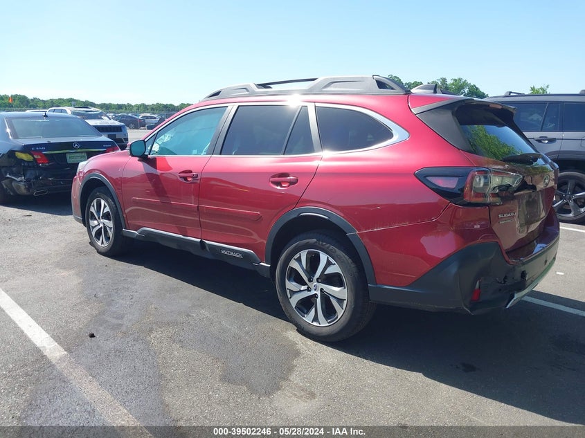 VIN 4S4BTANC6M3130678 2021 SUBARU OUTBACK LIMITED