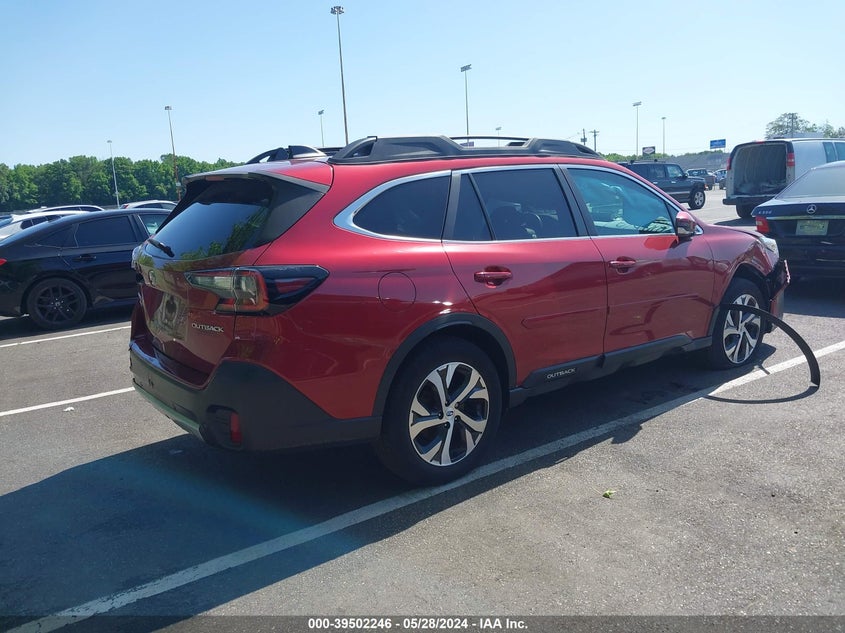 VIN 4S4BTANC6M3130678 2021 SUBARU OUTBACK LIMITED