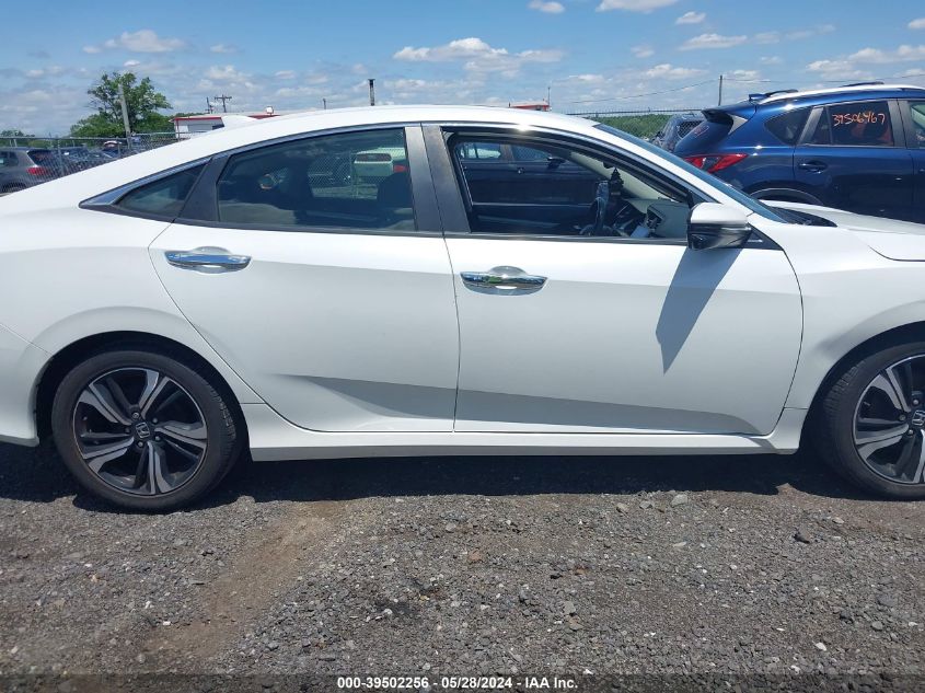 2018 Honda Civic Touring VIN: JHMFC1F99JX033843 Lot: 39502256