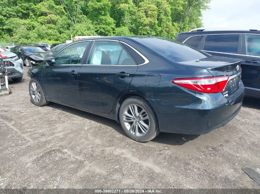 2015 Toyota Camry Se VIN: 4T1BF1FKXFU091426 Lot: 39502271