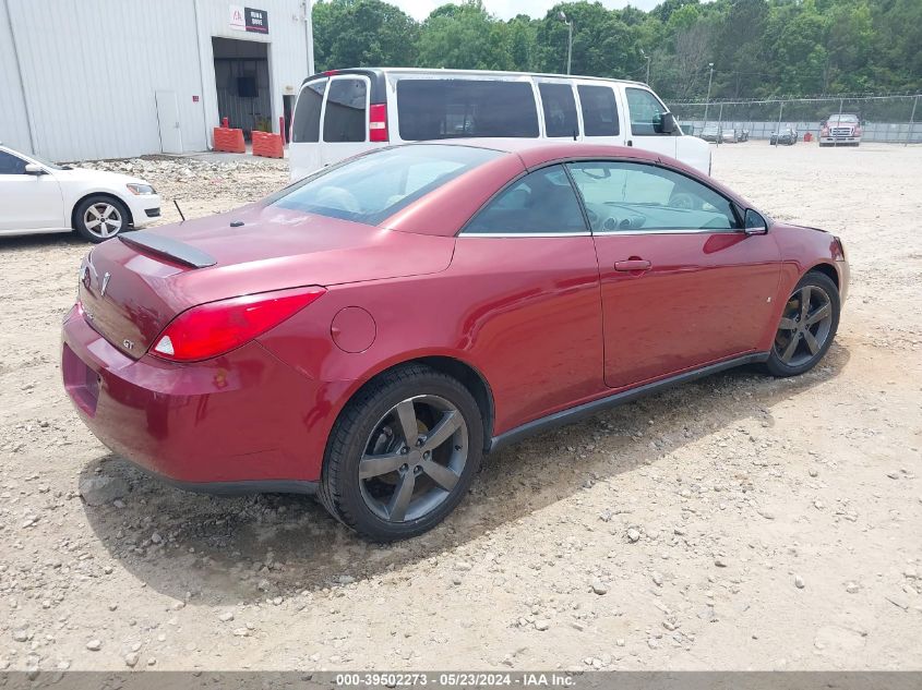 2008 Pontiac G6 Gt VIN: 1G2ZH36N284168106 Lot: 39502273