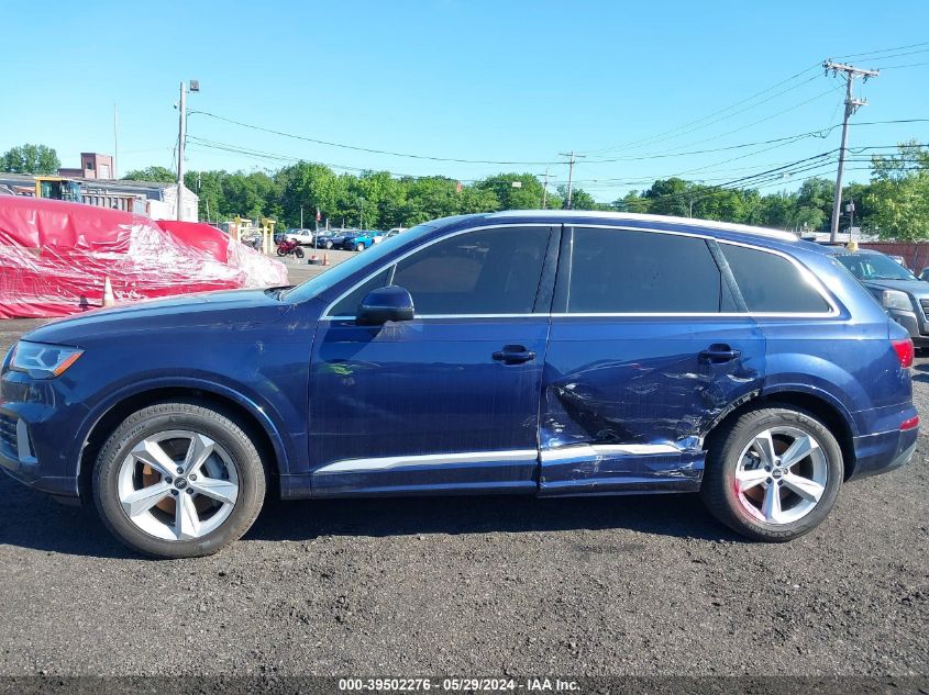 2022 Audi Q7 Premium Plus 45 Tfsi Quattro Tiptronic VIN: WA1LJBF73ND006198 Lot: 39502276