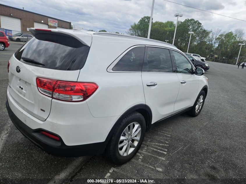 2016 Kia Sorento VIN: 5XYPG4A38GG070005 Lot: 39502278