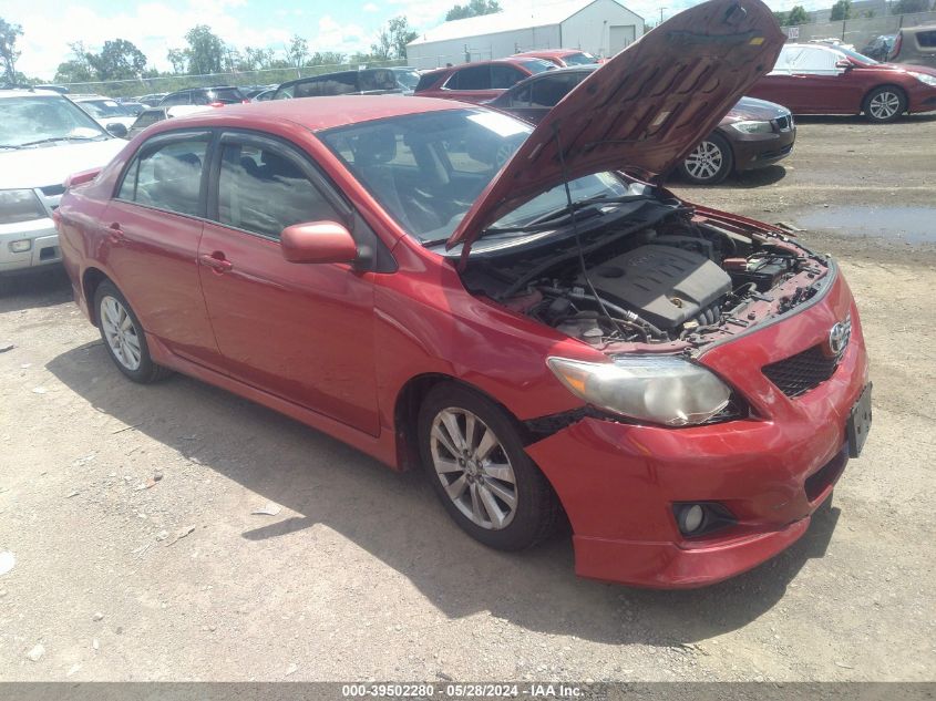 2009 Toyota Corolla S VIN: 1NXBU40E69Z105546 Lot: 39502280