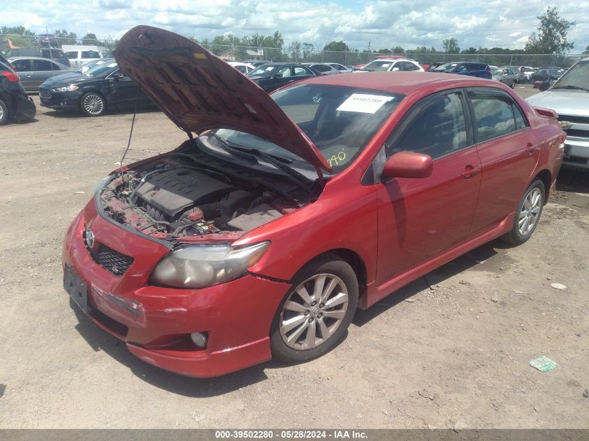 2009 Toyota Corolla S VIN: 1NXBU40E69Z105546 Lot: 39502280