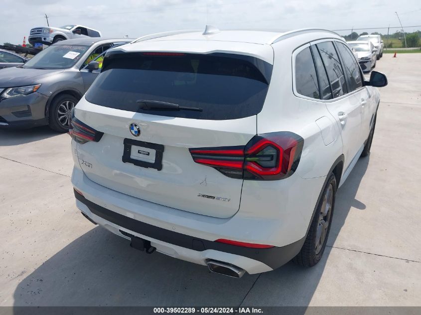 2023 BMW X3 xDrive30I VIN: WBX57DP01PN215787 Lot: 39502289