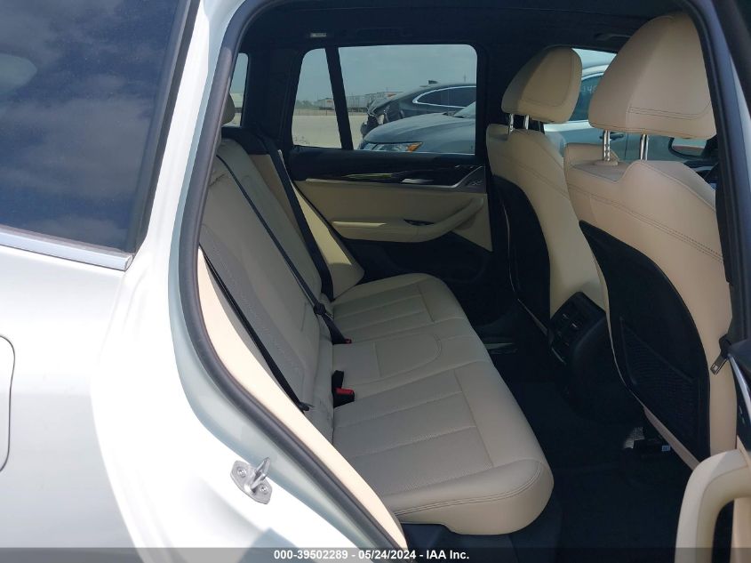 2023 BMW X3 xDrive30I VIN: WBX57DP01PN215787 Lot: 39502289