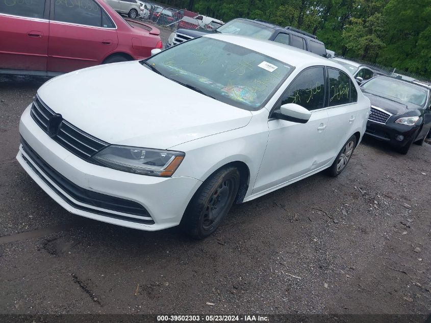 VIN 3VW2B7AJ5HM374709 2017 Volkswagen Jetta, 1.4T S no.2