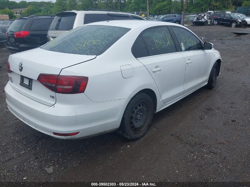 VIN 3VW2B7AJ5HM374709 2017 Volkswagen Jetta, 1.4T S no.4