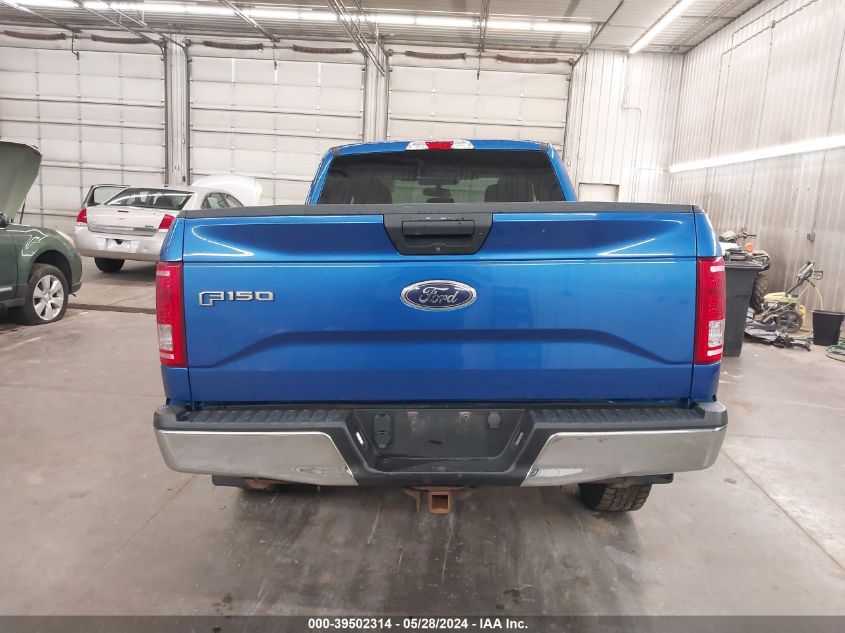 2016 Ford F-150 Xlt VIN: 1FTEX1EP5GFA30700 Lot: 39502314