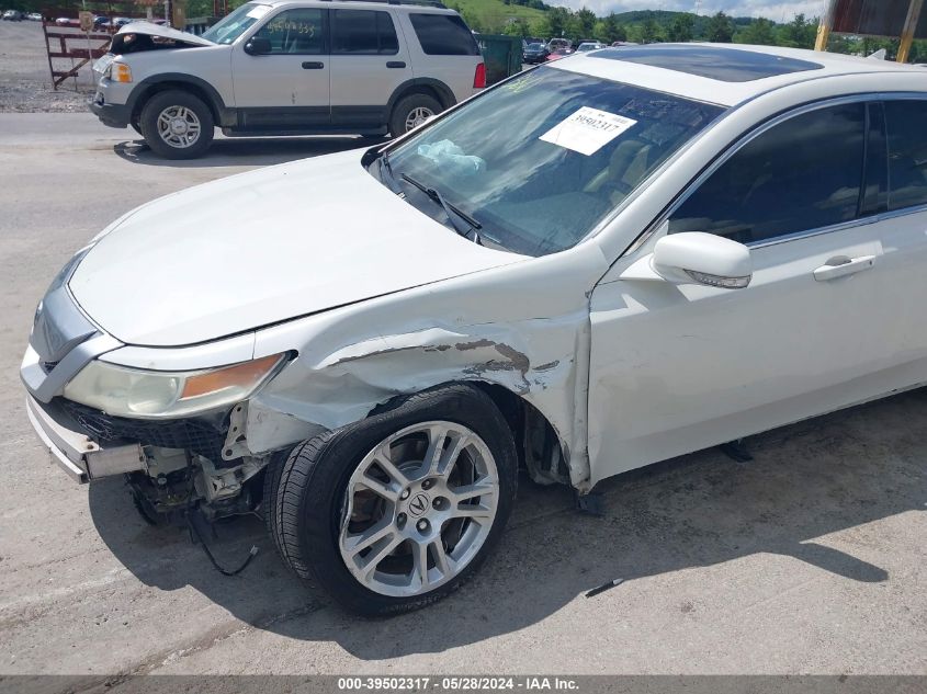 19UUA8F27AA026663 2010 Acura Tl 3.5