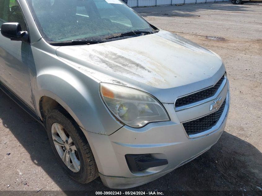 2010 Chevrolet Equinox Ls VIN: 2CNFLCEW9A6273118 Lot: 39502343
